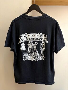 Friday the 13th Port Dover VTG August 1999 biker Tultex T-shirt L